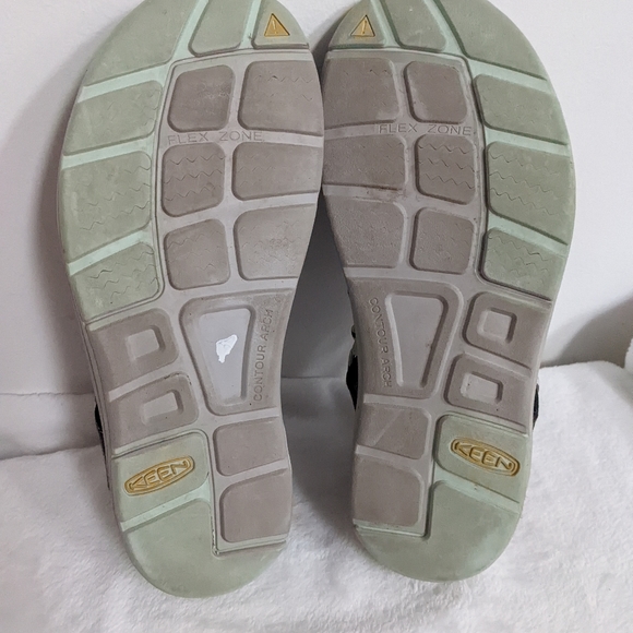 Keen Uneek Slice Woven Slingback Hiking Outdoor Sandals - Picture 12 of 14